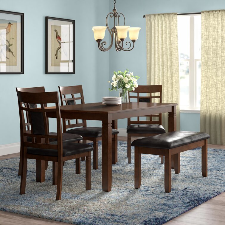 Millwood Pines Leger 6 - Person Dining Set & Reviews | Wayfair