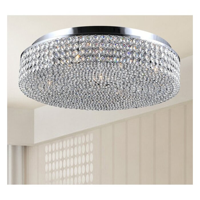 Mckee 4 Light Flush Mount