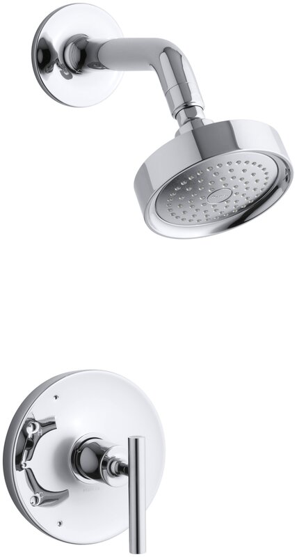 Purist Rite-Temp Pressure-Balancing Shower Faucet Trim with Lever Handle, Valve Not Included