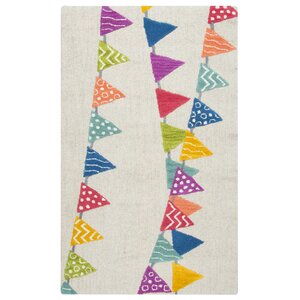 Raquel Hand-Tufted Blue/Purple Kids Rug