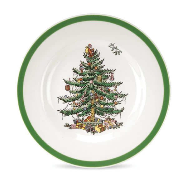 Spode Christmas Tree 6 5 Bread And Butter Plate Reviews Wayfair