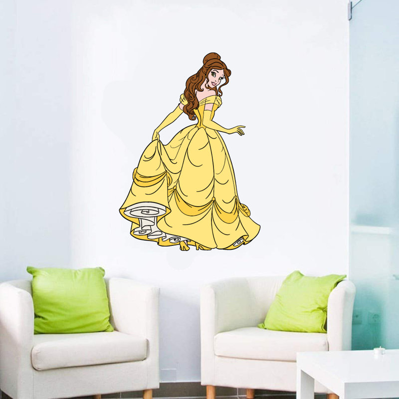Design With Vinyl Princess Belle Gown Beauty And The Beast Wall Decal Wayfair Follow our page for the best of. wayfair