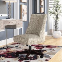 cheetah print desk chair