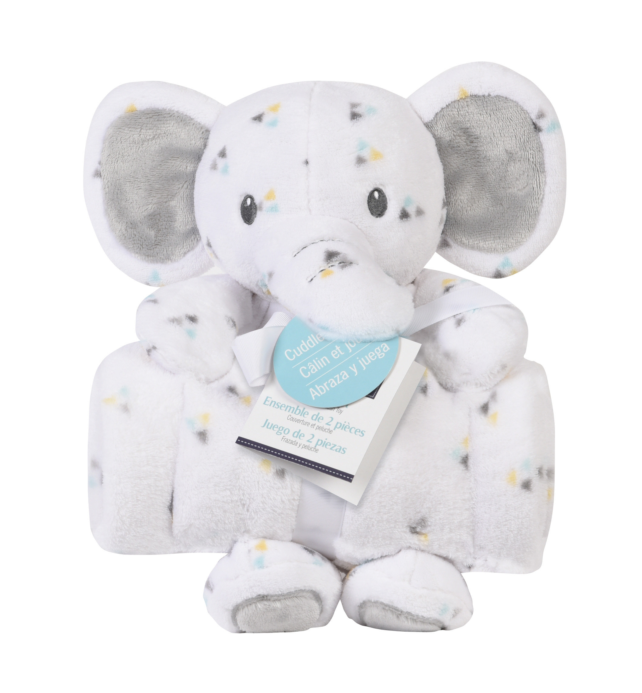 elephant plush blanket