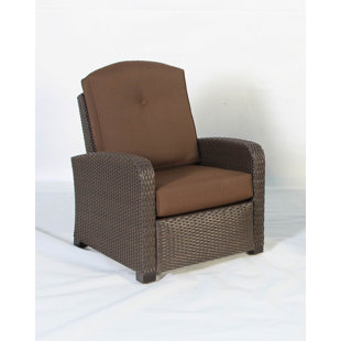 Reclining Wicker Rattan Outdoor Club Chairs You Ll Love In