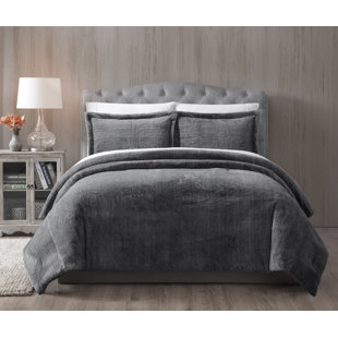 King Faux Fur Bedspread Wayfair