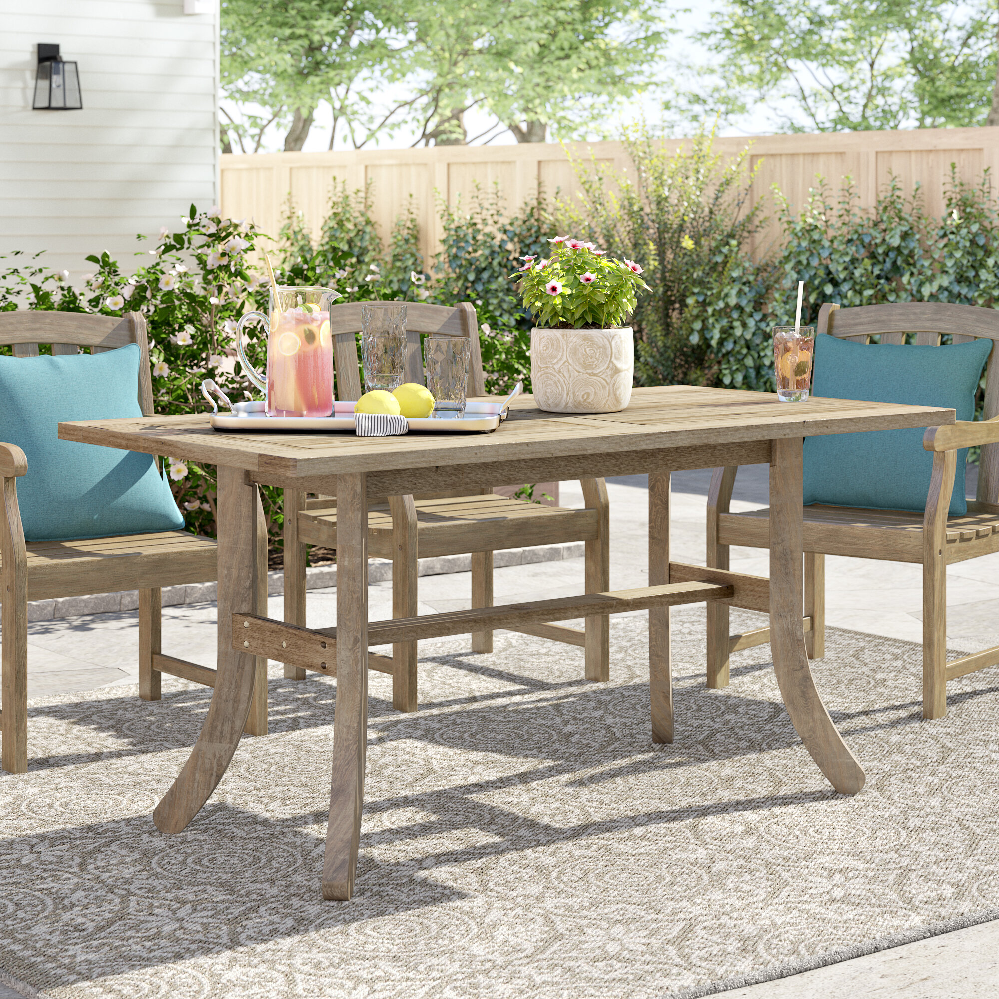 Beachcrest Home Monterry Solid Wood Dining Table Reviews