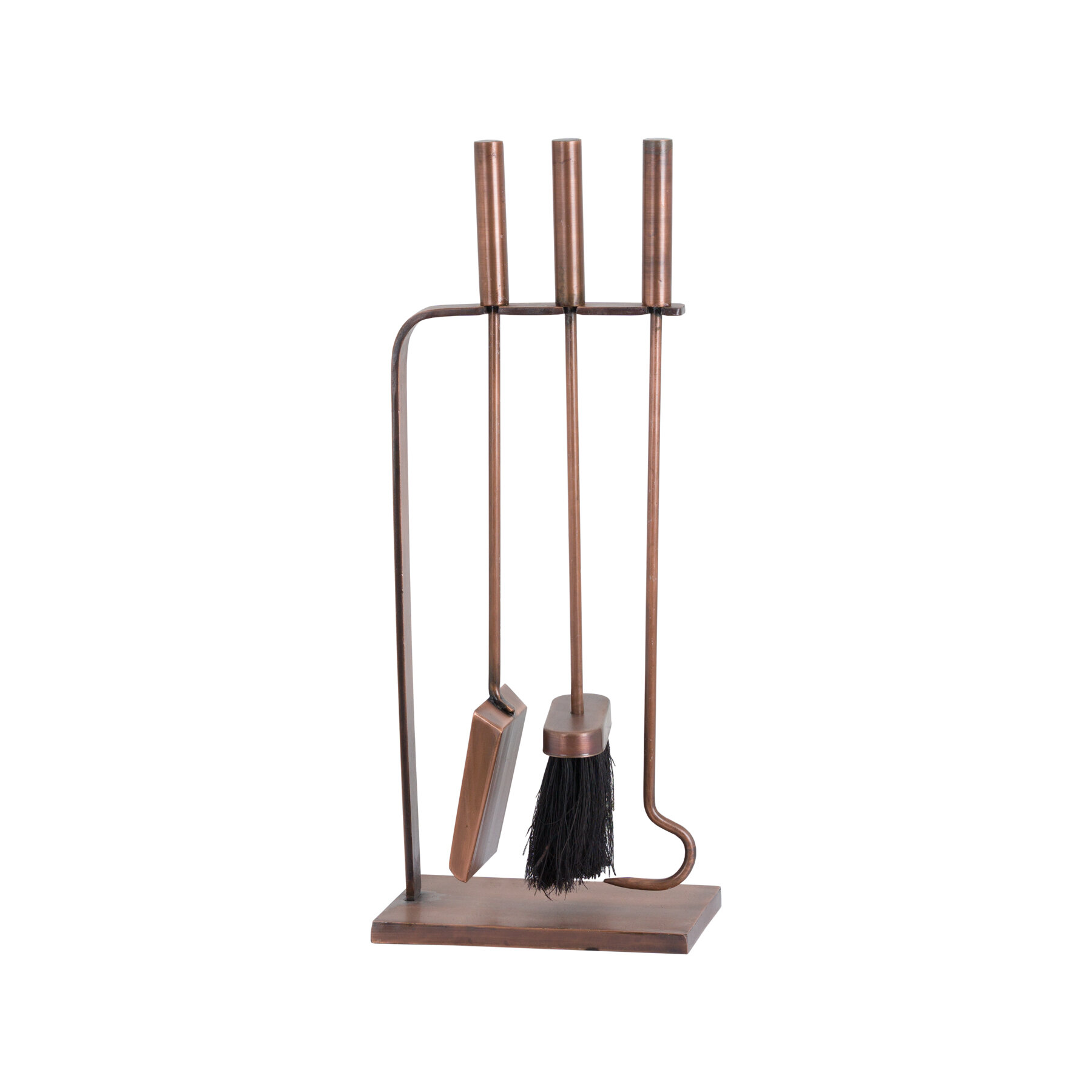 Borough Wharf Dean 4 Piece Fireplace Tool Set Wayfair Co Uk