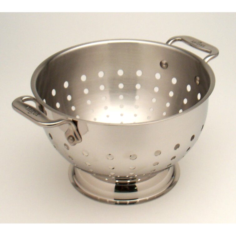 All-Clad Gourmet 3 QT Stainless Steel Colander 5603C for sale online 