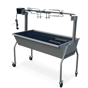 128.5cm Croom Portable Charcoal Barbecue By Symple Stuff