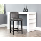 Welles Bravo Portabella 25.5 Bar Stool by Canora Grey