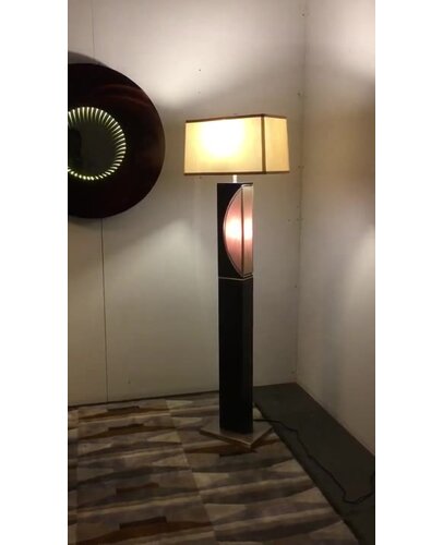 nova half moon floor lamp