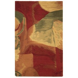 Terrill Fire Area Rug