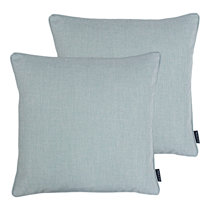 bright blue cushions
