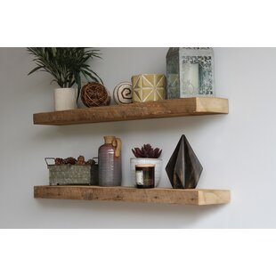 Reclaimed Wood Shelf Floating Wayfair