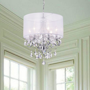 S Chandelier Wayfair Feldspar 6 Light Drum Chandelier