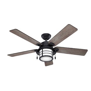 54 Key Biscayne 5 Blade Outdoor Ceiling Fan Light Kit review