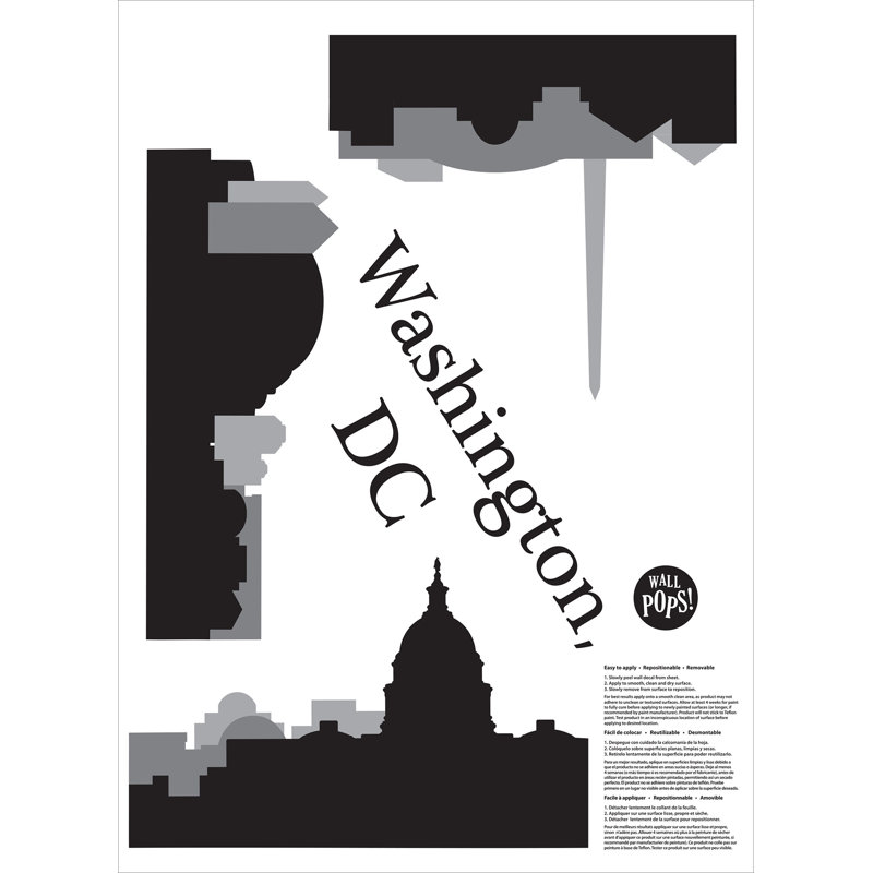 Washington Dc Cityscape Wall Decal
