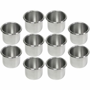 10 Stainless Steel Cup Holders