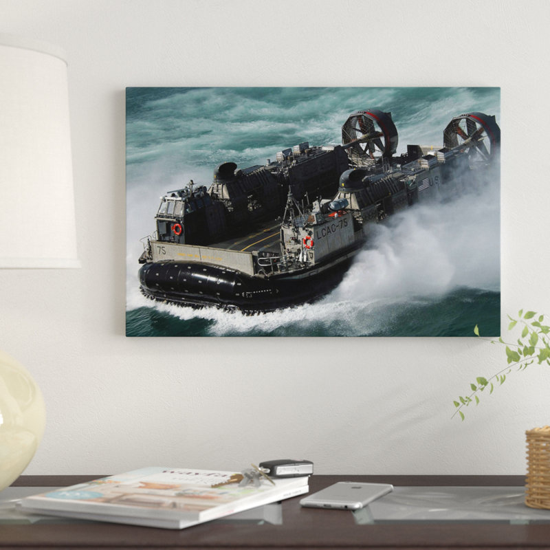 East Urban Home A Us Navy Landing Craft Air Cushion Heading To