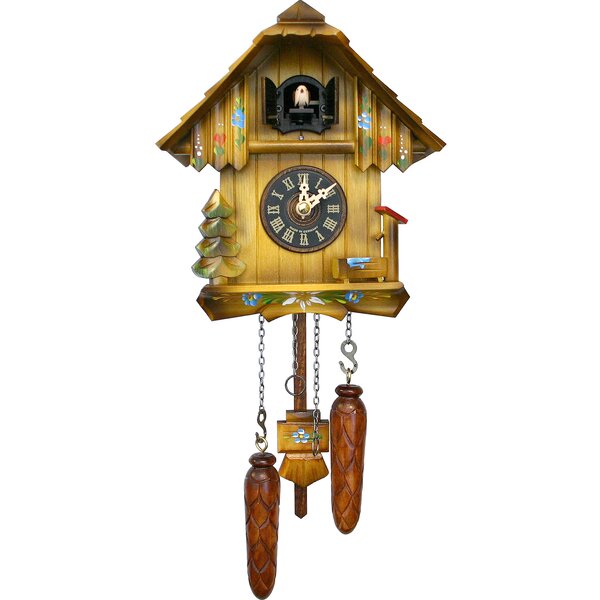 Home Decor Decoration Childrens Bedroom Office qiuqiu Cuckoo//Coo-Coo Clock Black Forest Kitchen for Living Room