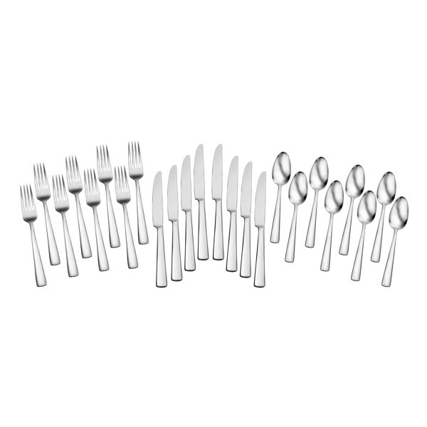 ONEIDA Dupree 45 Piece Casual Flatware Set 180 Stainless Service for 8 for sale online 