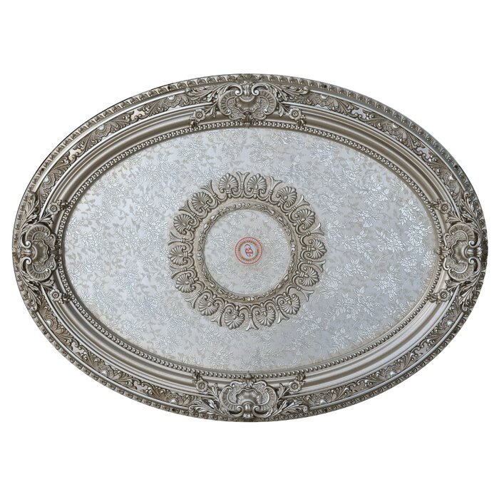 Art Frame Direct Champagne Petite Oval Ceiling Medallion Wayfair Ca