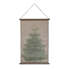 Christmas Tree Tapestry Wall Hanging Scene Xmas Blanket Fabric Art Home Decor