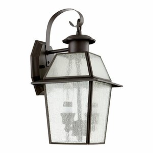 Heuser 2-Light Outdoor Wall lantern