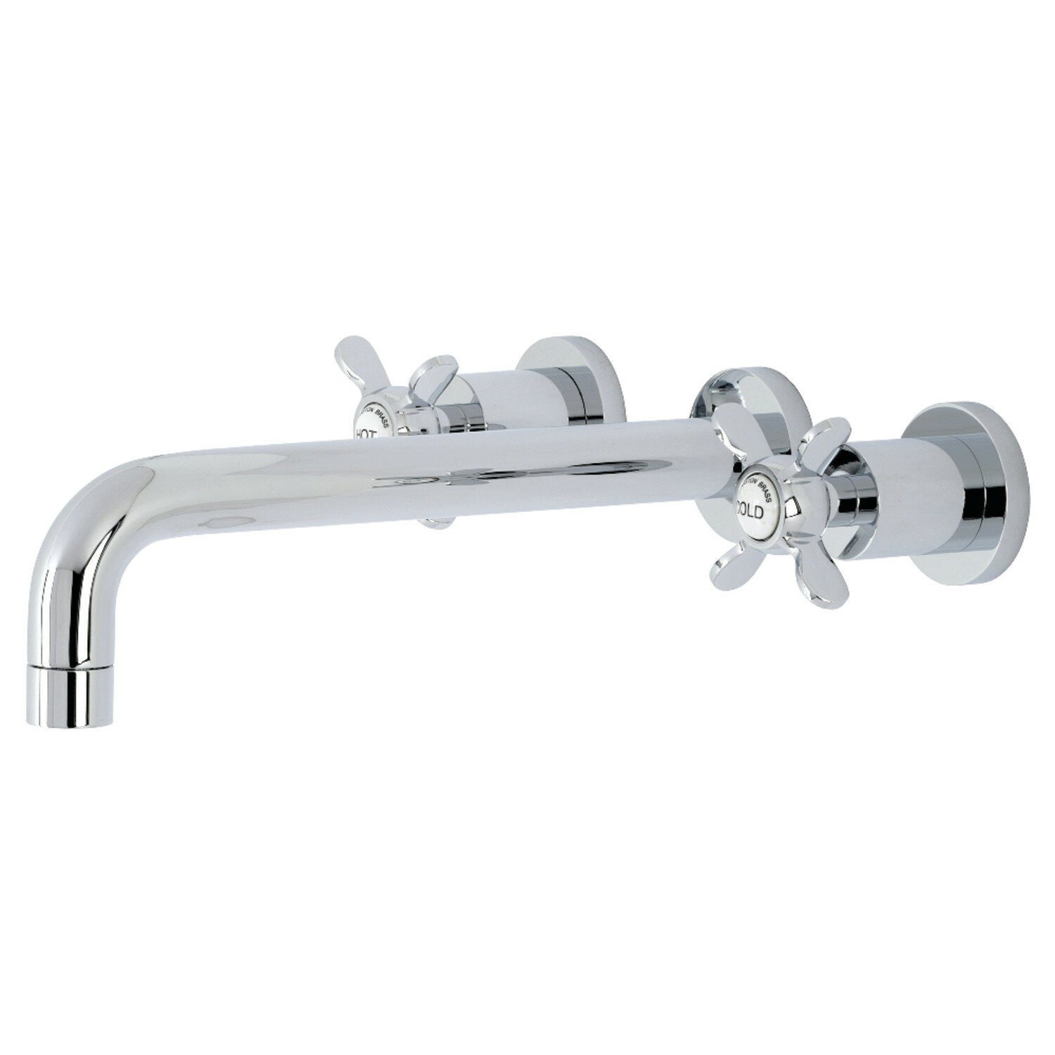 Kingston Brass Essex Double Handle Wall Mounted Tub Spout Trim | Wayfair