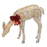 Lawn Art And Figurines Reindeer Outdoor Holiday Decorations You Ll