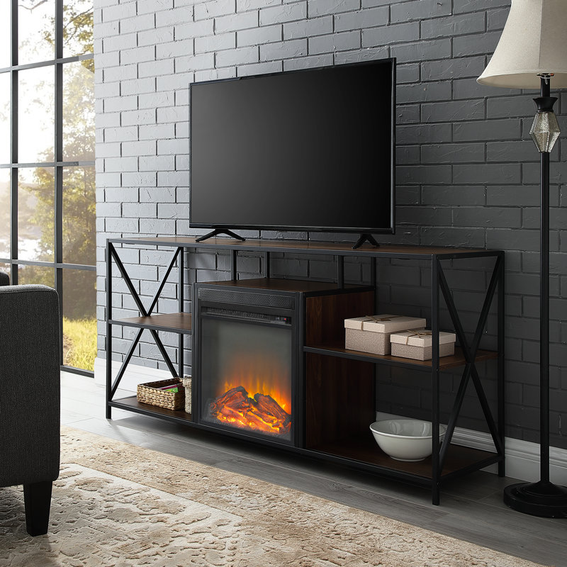 Union Rustic Neff Tv Stand For Tvs Up To 65 Inches With Electric