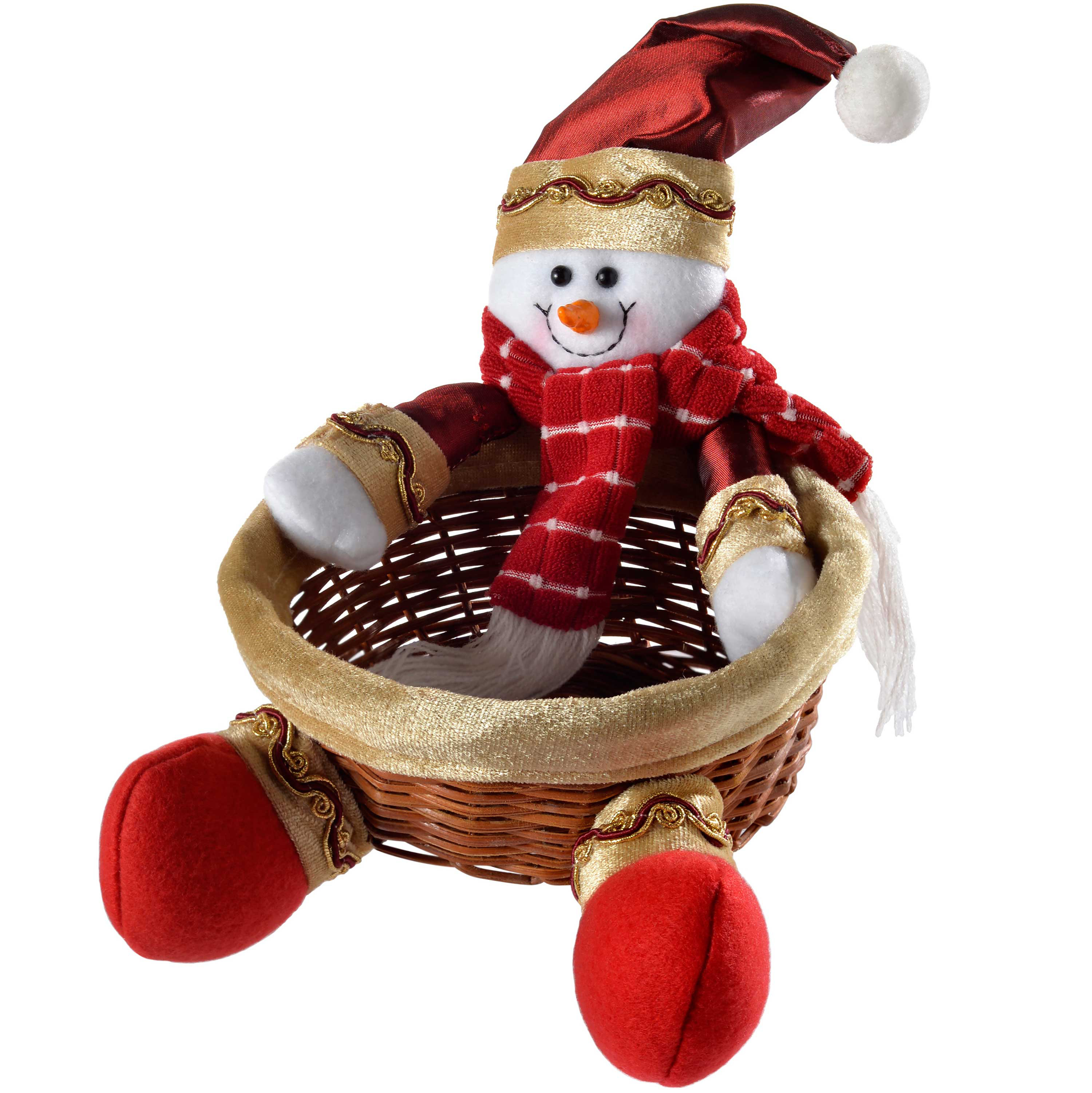 The Seasonal Aisle Snowman Multi Use Nuts Treats Sweets Christmas
