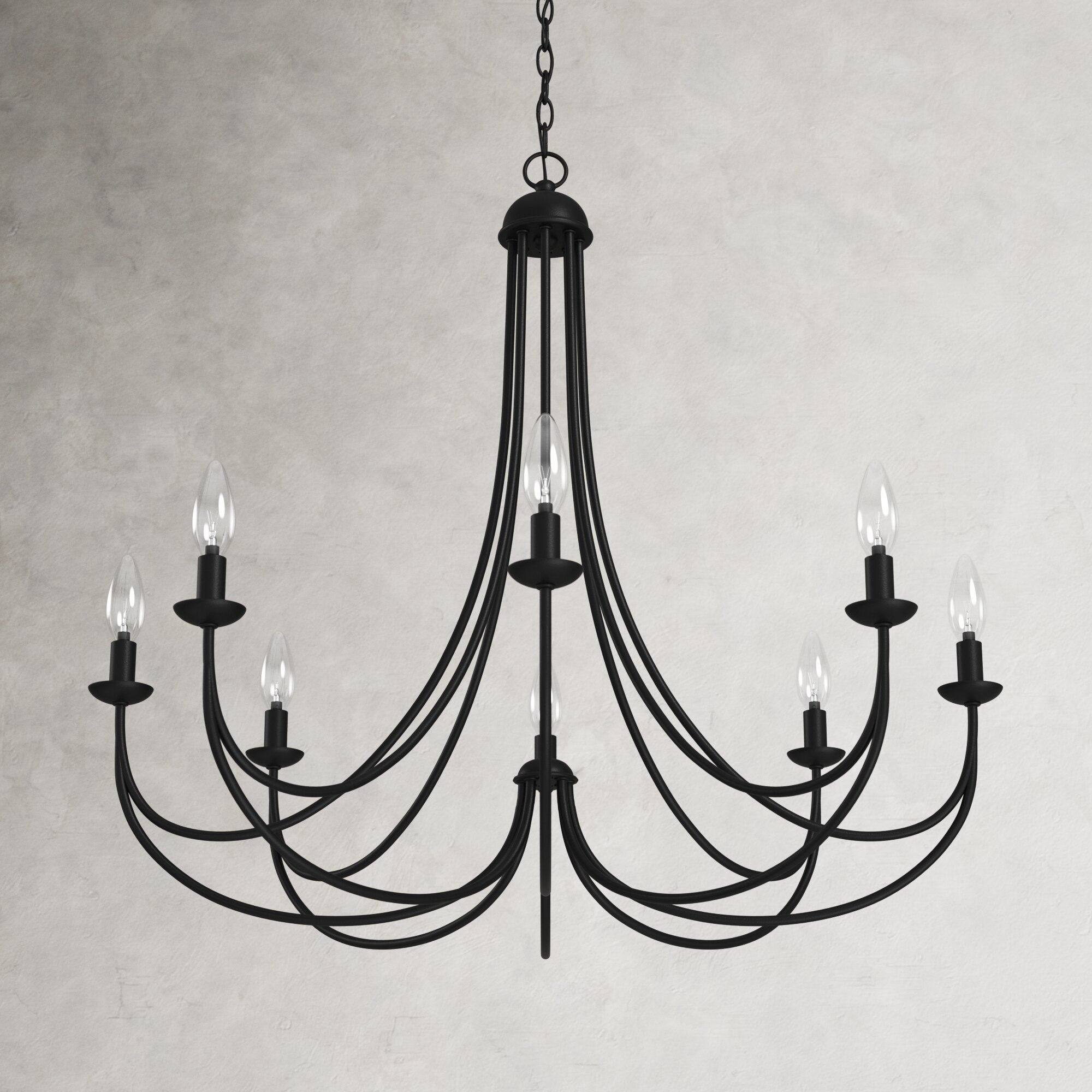 Drea 8 - Light Classic / Traditional Chandelier & Reviews | Birch Lane