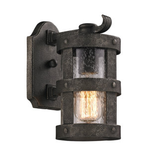 Go to store & view more images Farnsworth 1-Light Outdoor Wall Lantern by Longshore Tides