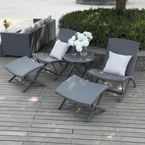 Lachesis 5 Piece Seating Group with Back Pillows