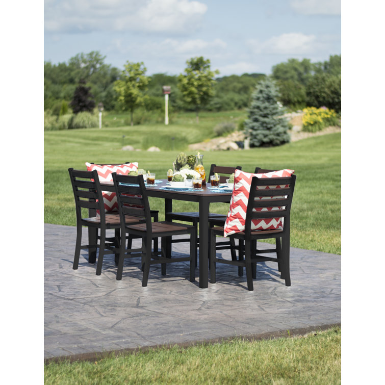 Elan Furniture Rectangular 6 Person 36 Long Dining Set Reviews Wayfair