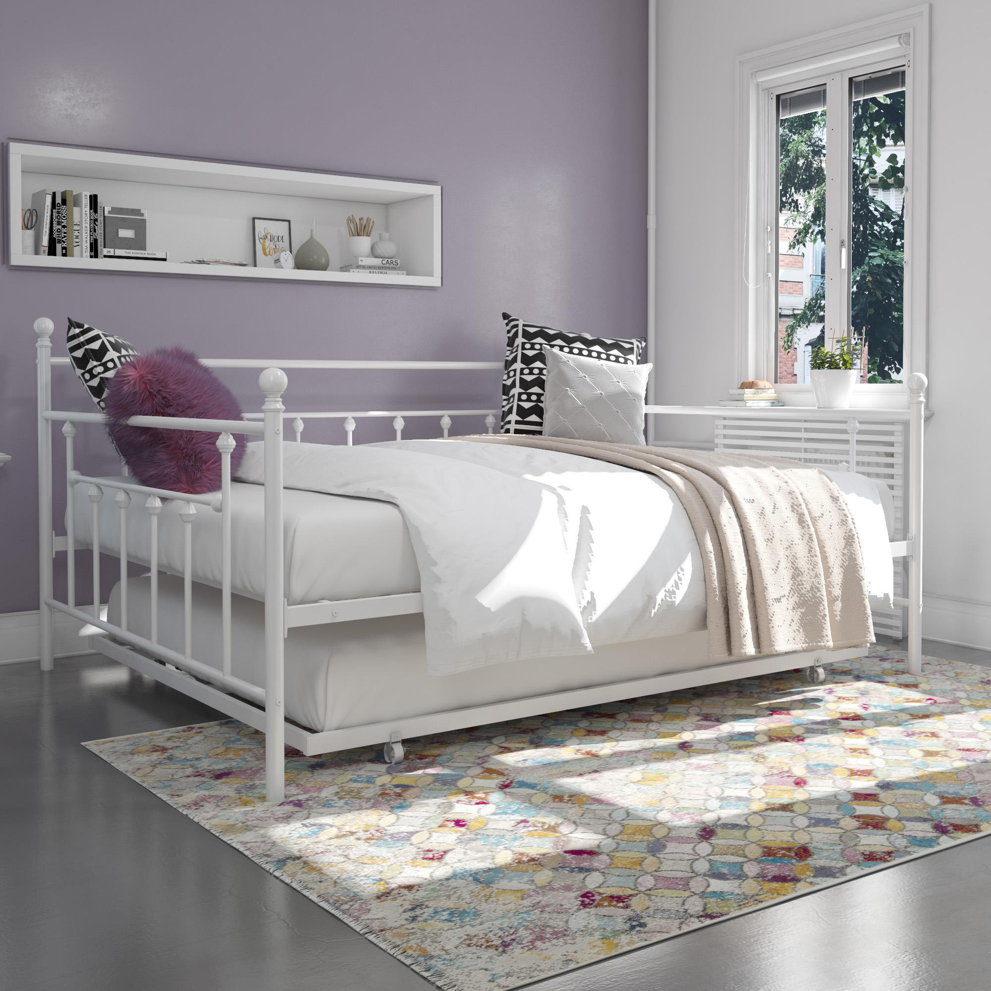small nursery with daybed