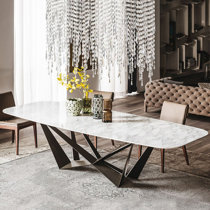 rectangle marble top table