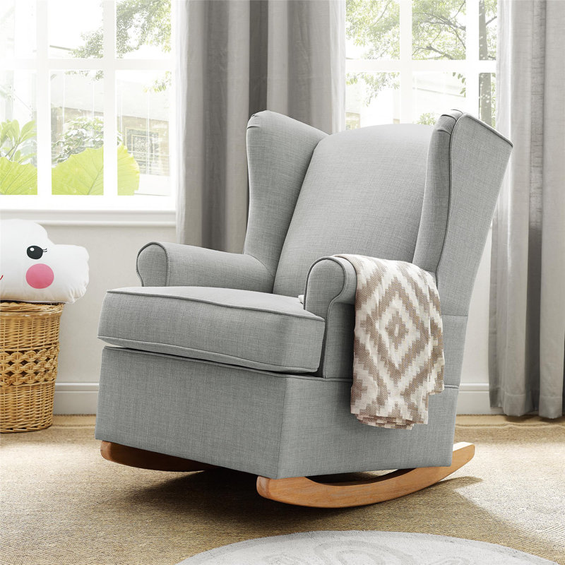 wingback nursing chair