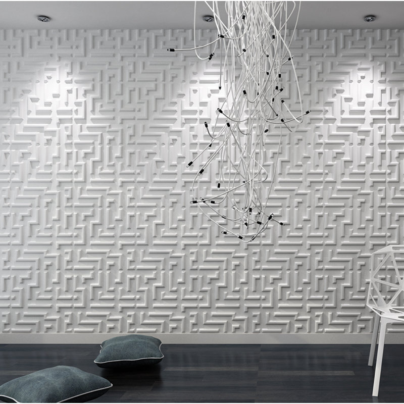 Orren Ellis Heissenberger Maze 19 7 L X 19 7 W 3d Embossed
