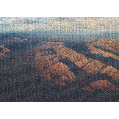 Mountain and Cliffs 132 Brown Area Rug East Urban Home Rug Size: Rectangle 2' x 5'