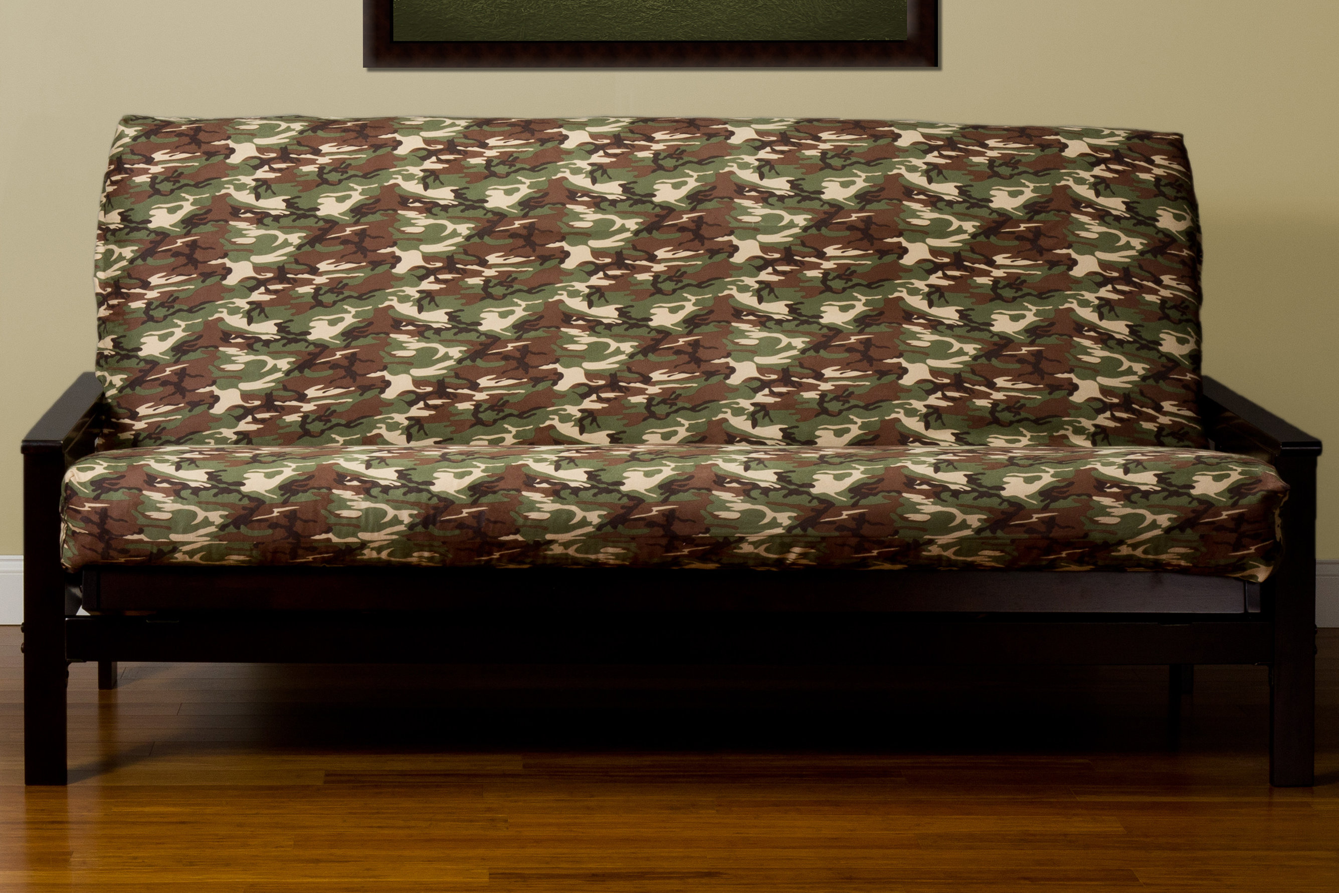 Latitude Run® Washable Zipper Box Cushion Futon Slipcover Wayfair