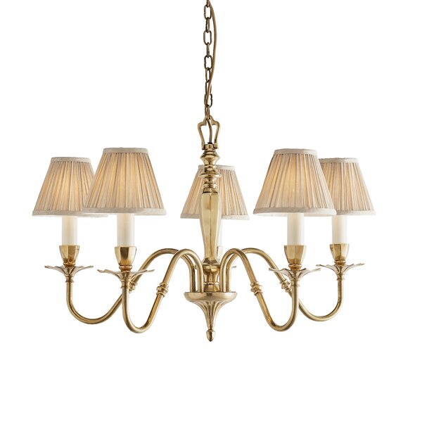 Rosalind Wheeler Tadlock 5-Light Shaded Chandelier | Wayfair.co.uk