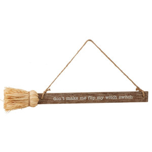 Decorative Witch Broom Wall Hanger