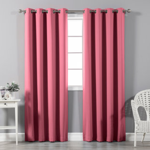 Blush Pink Velvet Curtains Wayfair