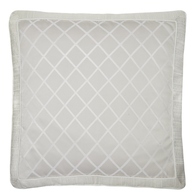 The Pillow Collection Maj Coastal Bedding Sham Natural Blue European//26 x 26