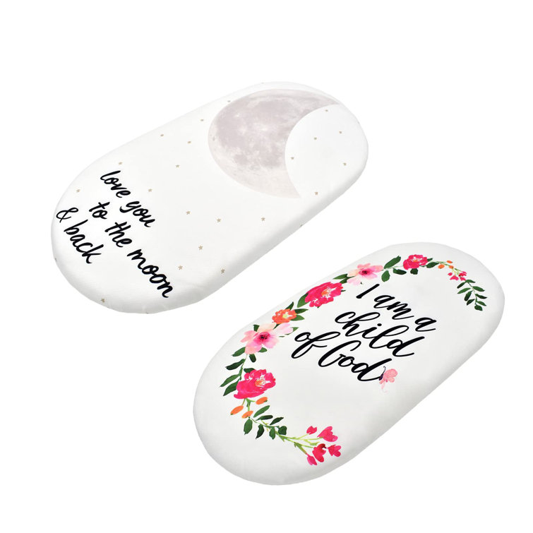 moses basket sheet set