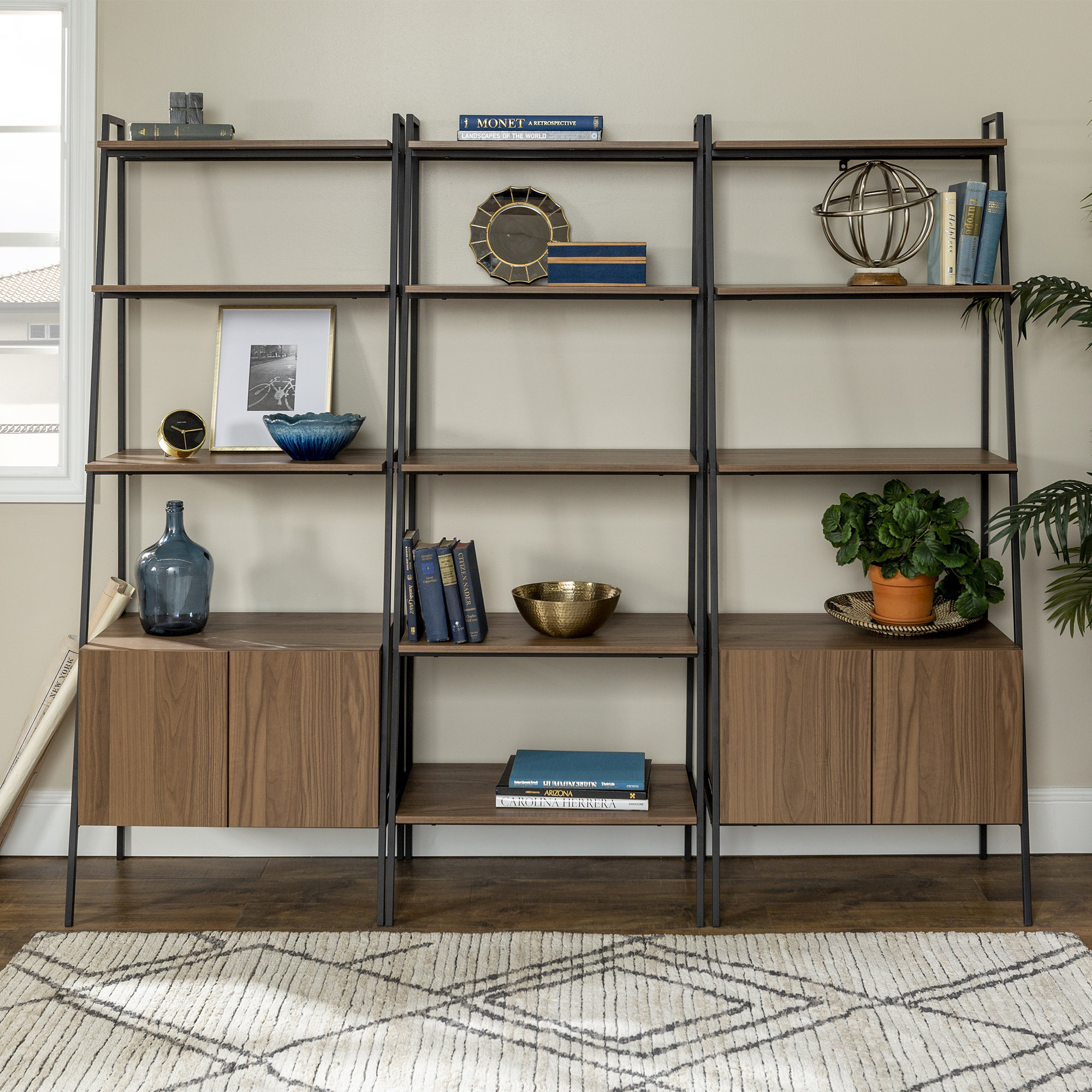 Trent Austin Design® Little Italy 72'' H x 84'' W Ladder Bookcase ...