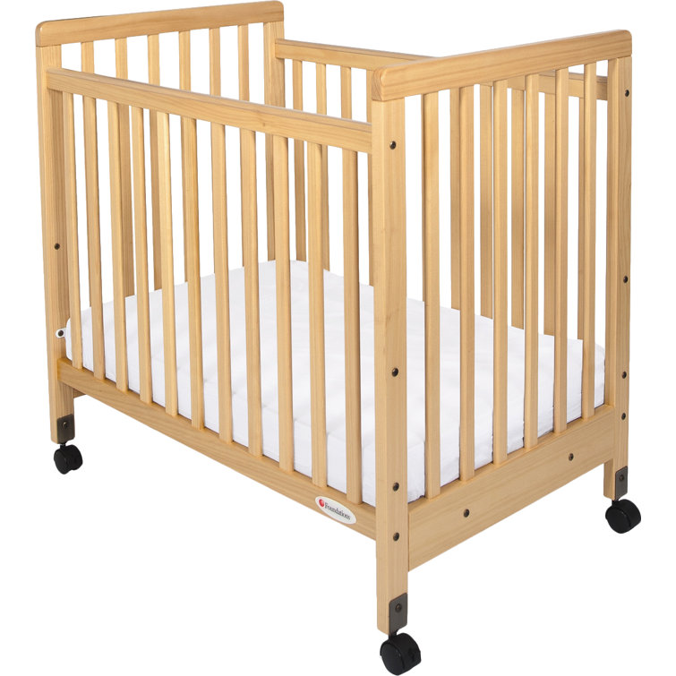 wood mini crib
